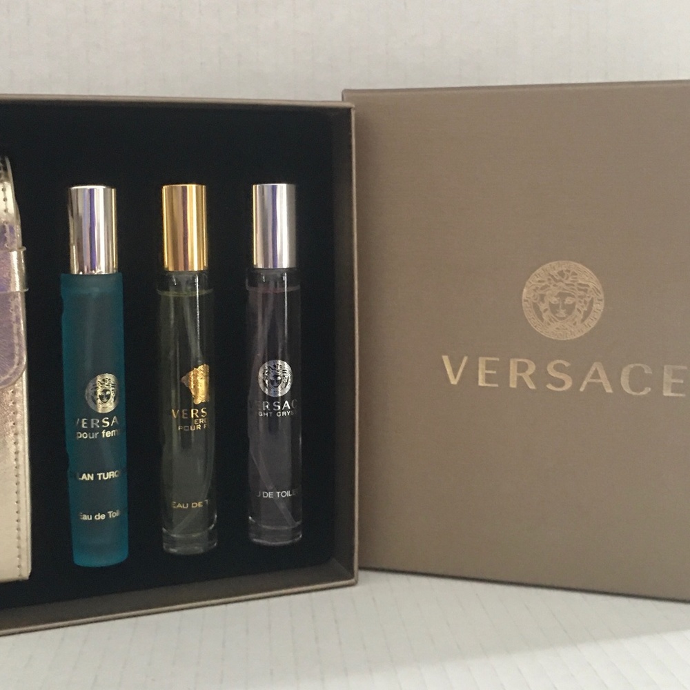 Versace Travel Perfumes with Travel Case
